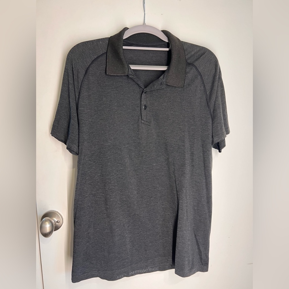 lululemon metal vent tech polo shirt men’s
